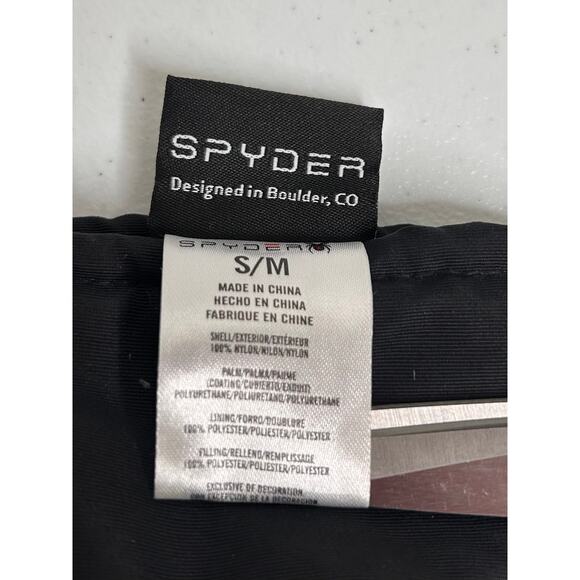 Spyder Men's Insulated Winter Ski Gloves Sz S/M Black - Picture 5 of 9